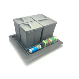 Kanta za otpad za ladicu PARADISO 600 mm / Antracit