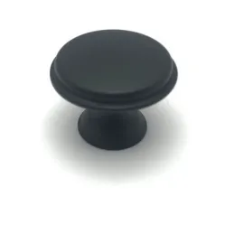 Ručka knopka GRADO / Crna mat