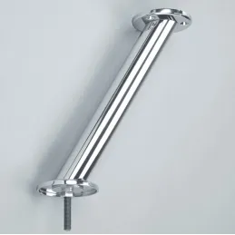 Potpora za bar pult - koso / Sjajni krom