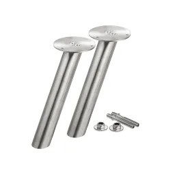 Konzola paralelna okrugla 200x38 / Nehrđajući čelik - par