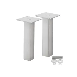 Konzola ravna četvrtasta 200 mm / Nehrđajući čelik - par