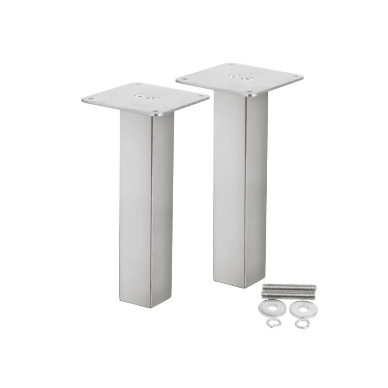 Konzola ravna četvrtasta 200 mm / Nehrđajući čelik - par