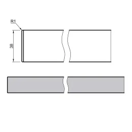 Radna ploča KRONOSPAN Elegance Endgrain ( ABS rub ) / K107 FP