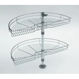 Karusel CLASSIC 180° / 800mm / Sjajni krom