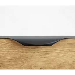 Ručka za rub vrata VULCANO / Crna mat