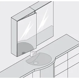 Zglob s prigušivačem za staklo BLUMOTION CRISTALLO 110° / Onyx