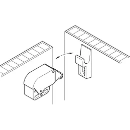 Mehanizam za otvaranje vrata bez ručki