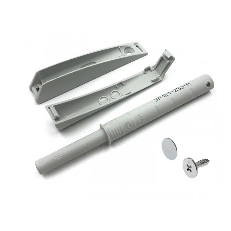 Piest s adapterom K-PUSH za otvaranje bez ručki - ekstra jak magnet / Siva