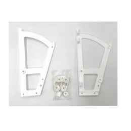 Izvlačni sustav za cipele jednostruki / Bijeli - par