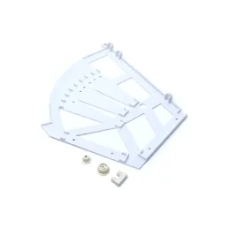 Izvlačni sustav za cipele troredni / Bijeli - par