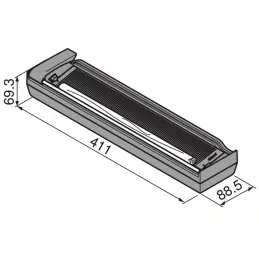Rezač folije ORGA LINE / Tamno siva