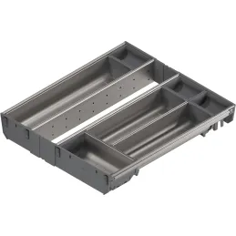 Unutarnji organizator za pribor ladice ORGA LINE TANDEMBOX / Nehrđajući čelik - set