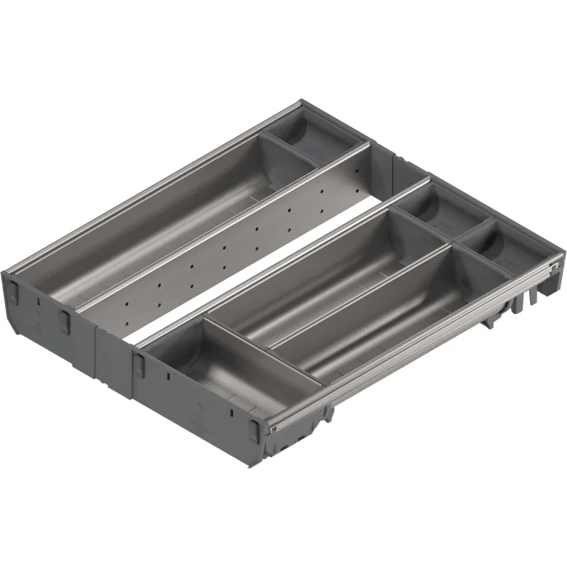 Unutarnji organizator za pribor ladice ORGA LINE TANDEMBOX / Nehrđajući čelik - set