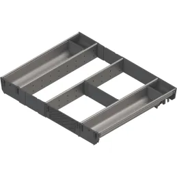 Unutarnja organizacija ladice ORGA LINE / Nehrđajući čelik - set