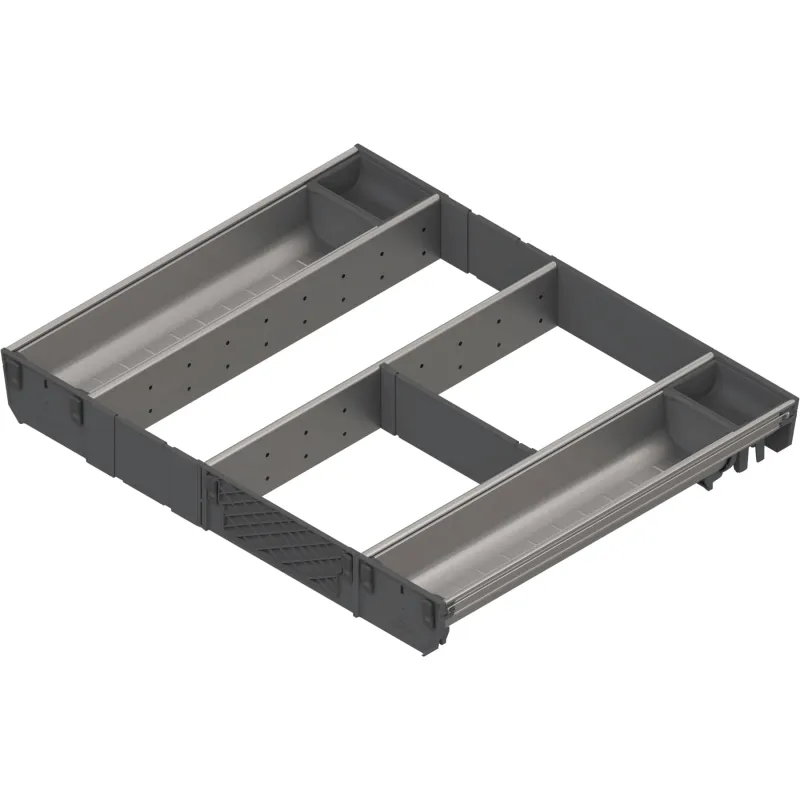 Unutarnja organizacija ladice ORGA LINE / Nehrđajući čelik - set