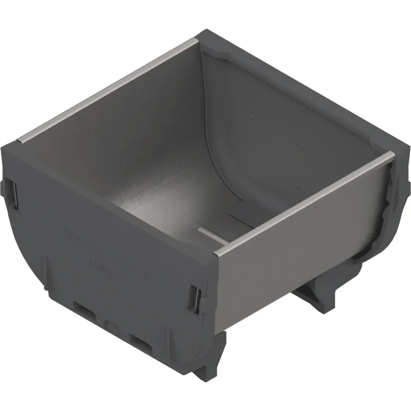 Nerezna posuda 88 x 88 za sustav ORGA LINE / Nehrđajući čelik