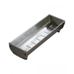 Nerezna zdjela 88 x 264 za ORGA LINE sustav / Nehrđajući čelik