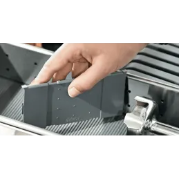 Prijelna pregrada 176 mm za sustav ORGA LINE / Siva