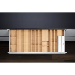 Multifunkcijska umetka za ladicu LiniQ / Svijetli hrast