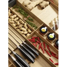 Držač za nože za ladicu LiniQ / Svijetli hrast