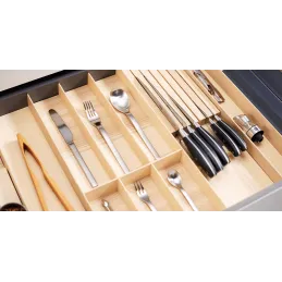 Držač za nože za ladicu LiniQ / Svijetli hrast