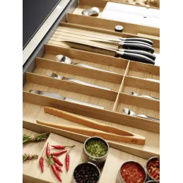 Držač za nože za ladicu LiniQ / Svijetli hrast