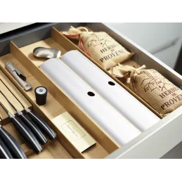 Rezač folije za ladicu LiniQ / Svijetli hrast