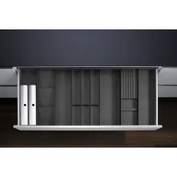 Držač za nože za ladicu LiniQ / Crni jasen