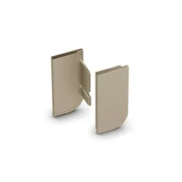 Set završetaka za profil SECRET L - Nehrđajući čelik