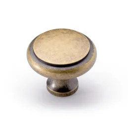 Ručka knopka ASTANA / Antik mesing