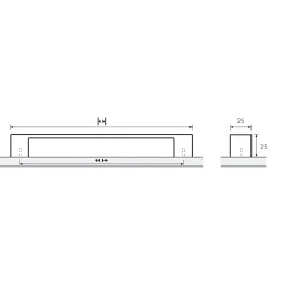 Ručka VENUM / Crna mat