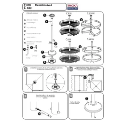 Karusel 270° puno dno / Bijela