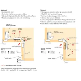 Kutni spojni šarnir 135° za preklopna vrata HETTICH INTERMAT 9930