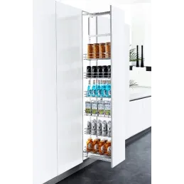 Stalak za hranu KOMFORT 1270 - 1570 mm s ublaživačem / Krom