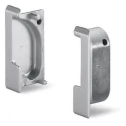 Set završetaka za ručku MANGA 2000 mm / Aluminij