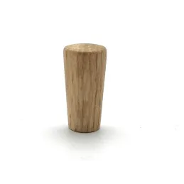 Ručka knopka BERGO / Lakirani hrast