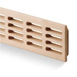 Drvena ventilacijska rešetka ALFA / Jasен