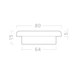 Drvena ventilacijska rešetka BETA / Hrast