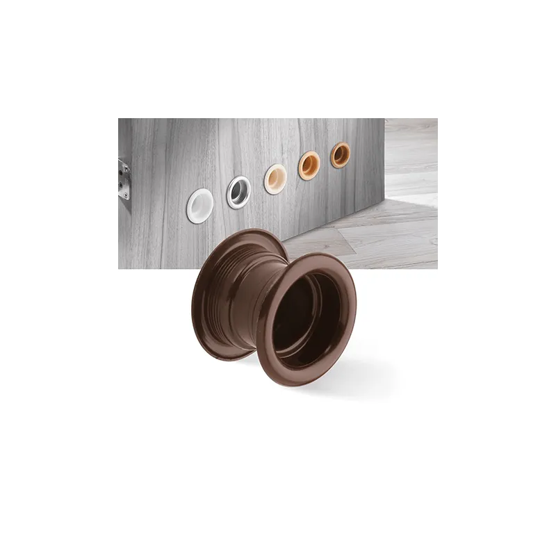 Plastična ventilacijska rešetka za vrata 40 mm / Tamno smeđa