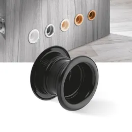 Plastični ventilator za vrata 40 mm / Crna