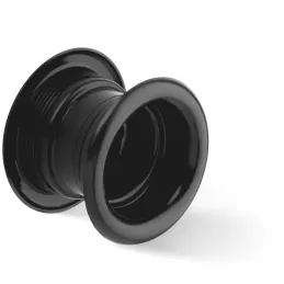 Plastični ventilator za vrata 40 mm / Crna