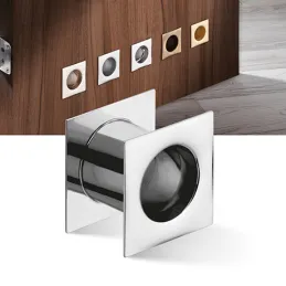 Metalni kvadratni ventilacijski otvor za vrata 40 mm / Nehrđajući čelik