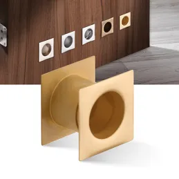 Metalni kvadratni ventilacijski otvor za vrata 40 mm / Zlatna