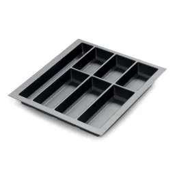 Pribor SOFT s protukliznom površinom / Crna