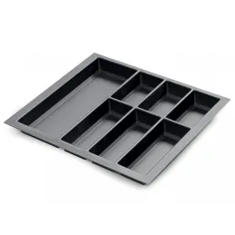 Posuda za pribor STANDARDO s protukliznom površinom / Crni kristal