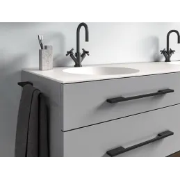 Ručka VELVET / Brušena crna