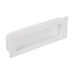 Ugradbena ručkica MALI / Mat bijela