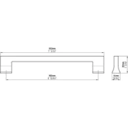 Drška FUTURUM / Čelik