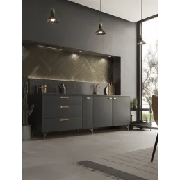 Ručka DELTA / Starozlatna