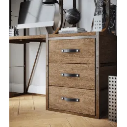 Kožnata ručka DISTANC / Aluminij - crna koža